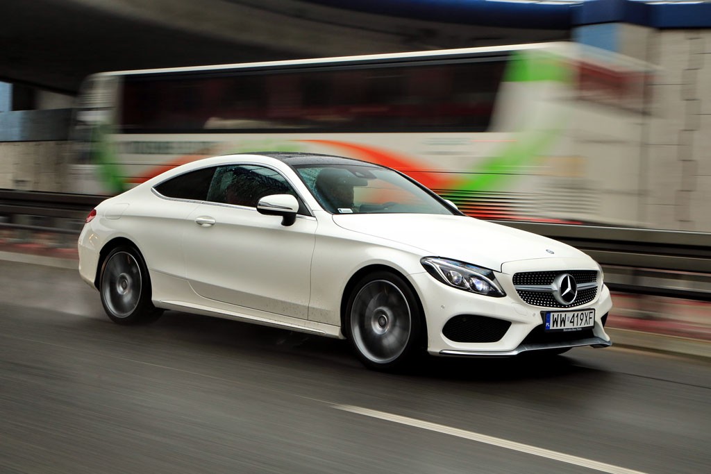 Mercedes C 250 coupé - sport i elegancja
