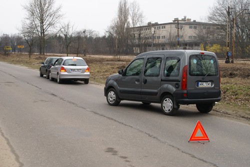 Wypadek - Zaczynamy od wezwania pomocy