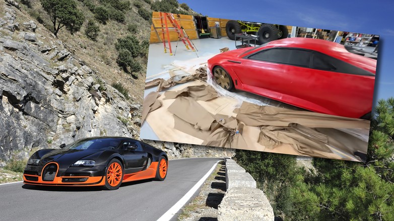 Bugatti Veyron z Temu