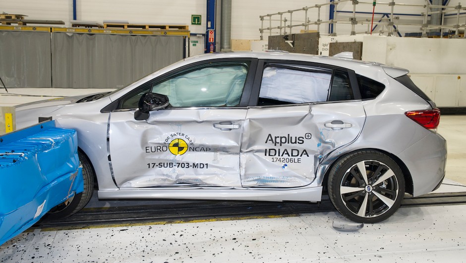 Crash-test Subaru Impreza