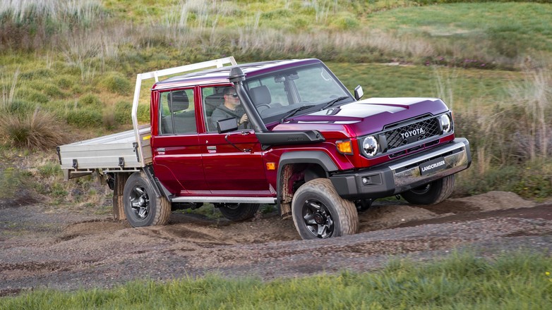 Toyota Land Cruiser Serii 70 (od 1984 r.; wersja po liftingu z 2023 r.; model na rynek australijski)