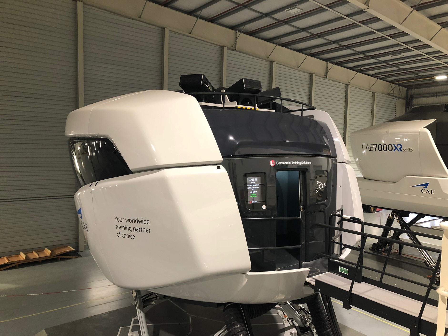 Symulator Boeinga 787