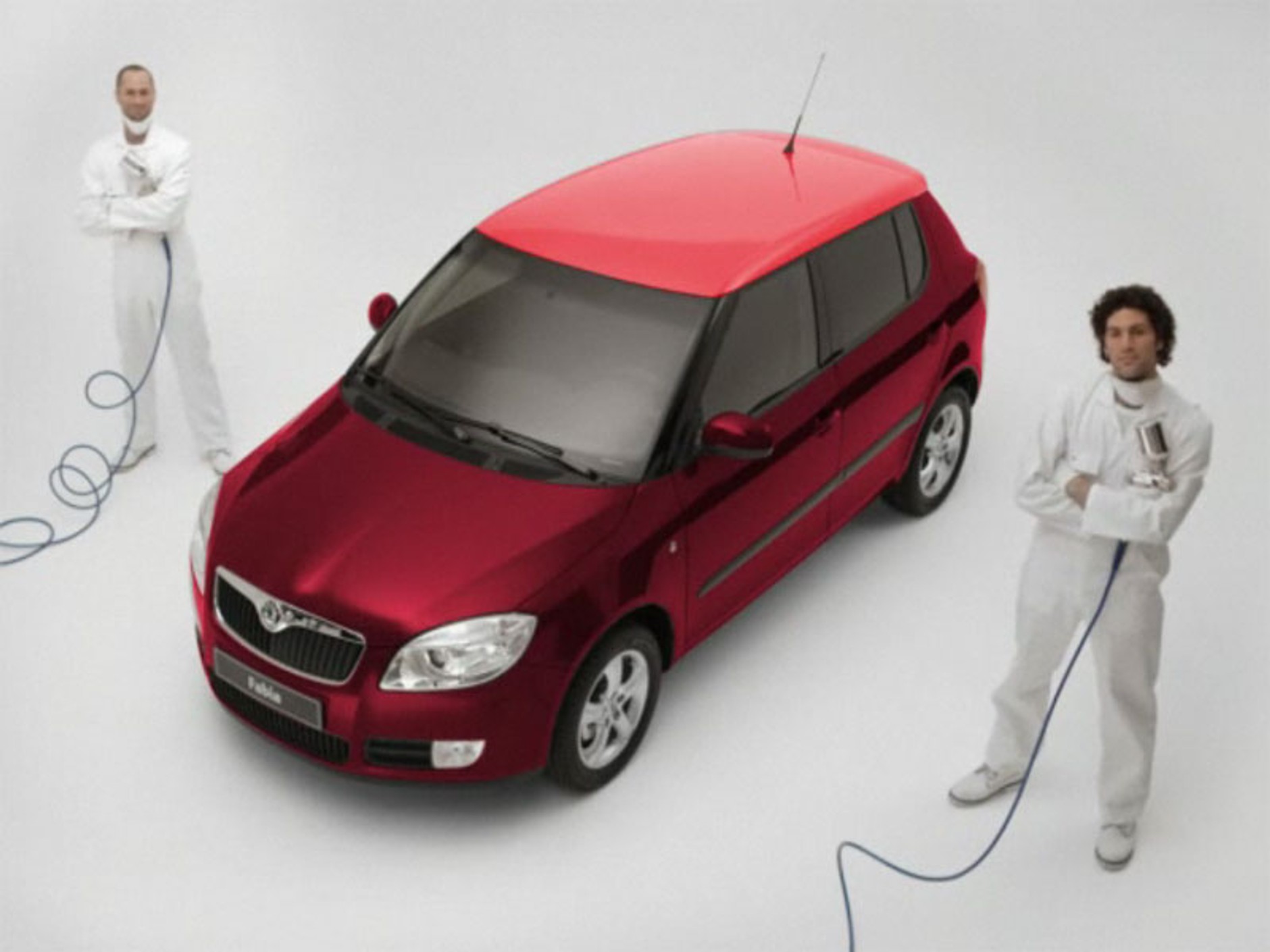 Škoda: Fabia do pomalowania