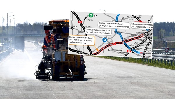 Rusza poszerzanie autostrady A2