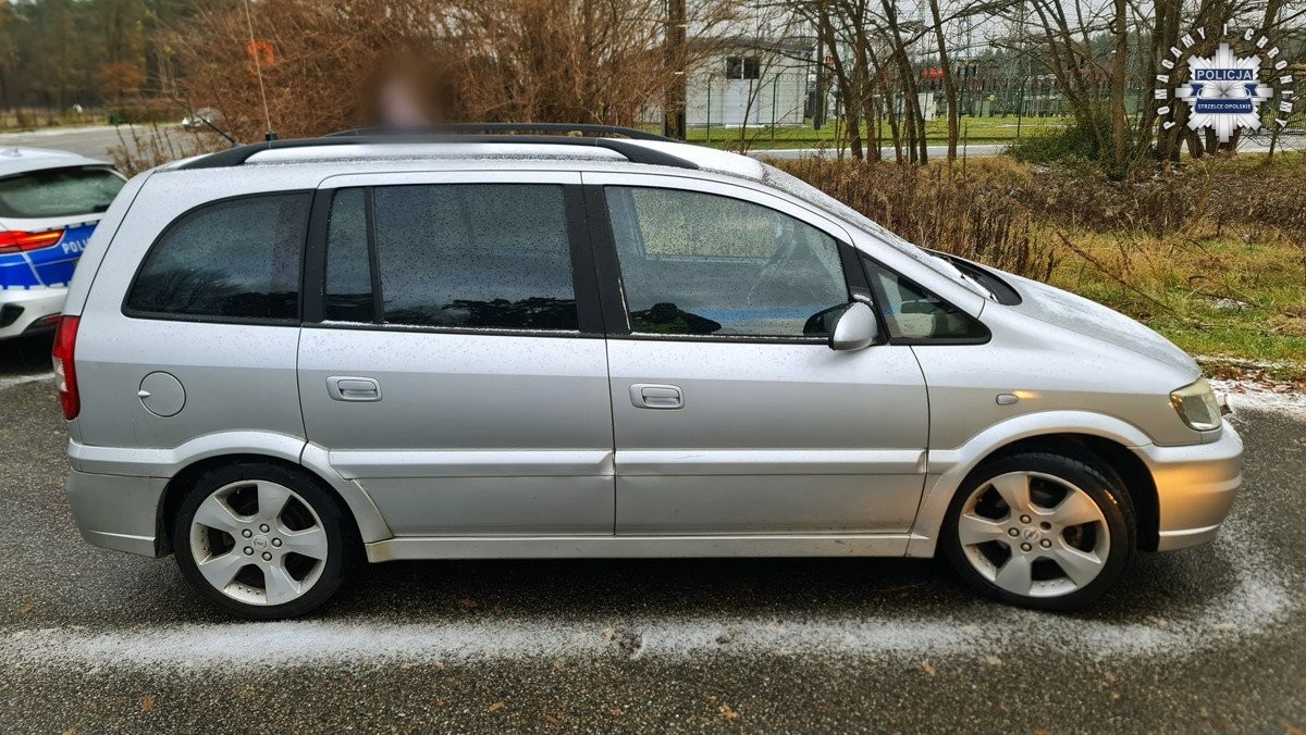 Samochód zatrzymanego.