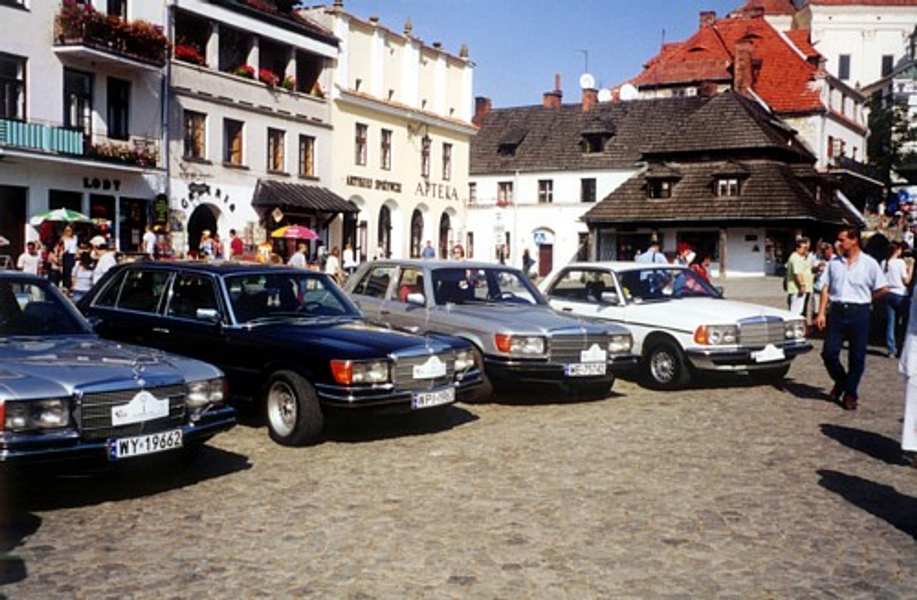Mercedesy w Kazimierzu