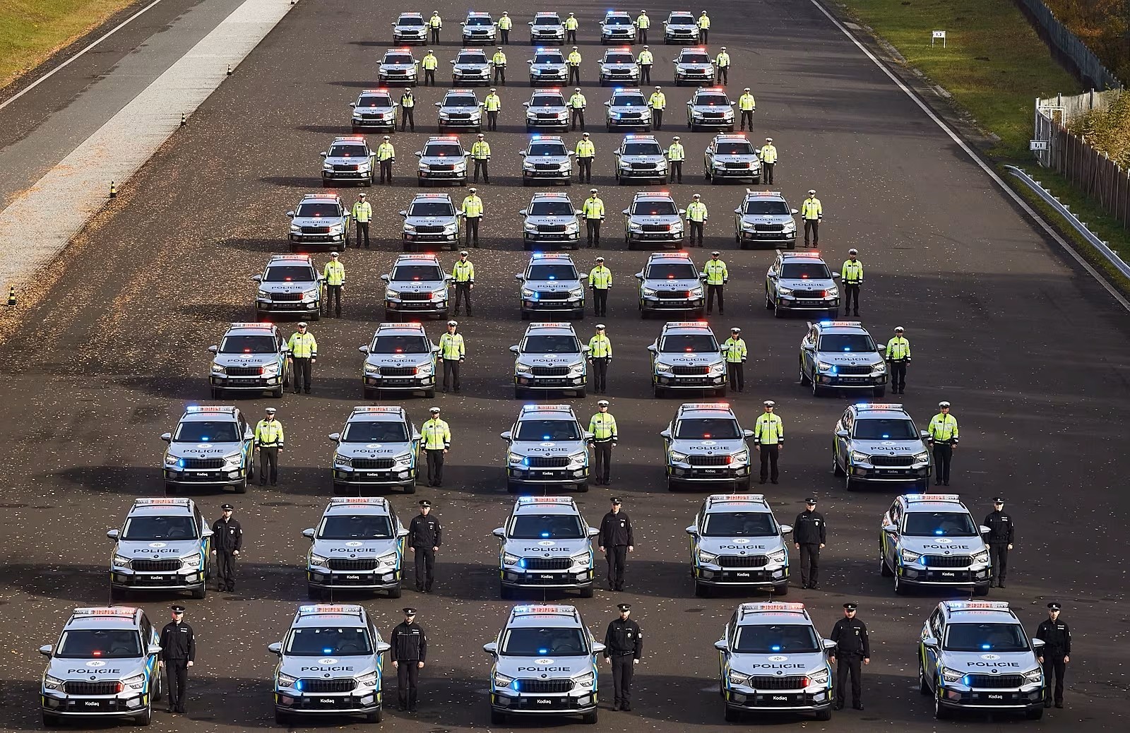 Skoda Kodiaq w czeskiej policji