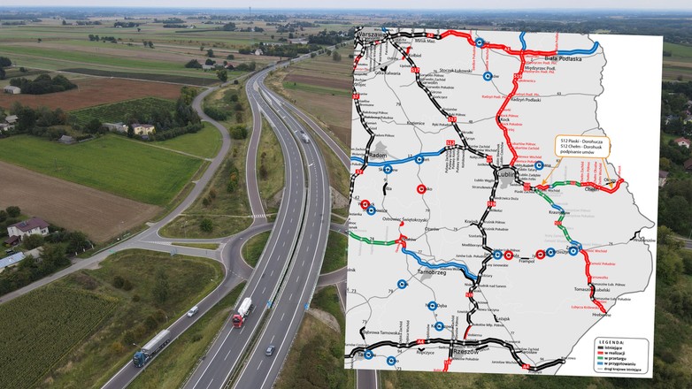 GDDKiA wybrała wykonawcę dwóch odcinków drogi ekspresowej S12