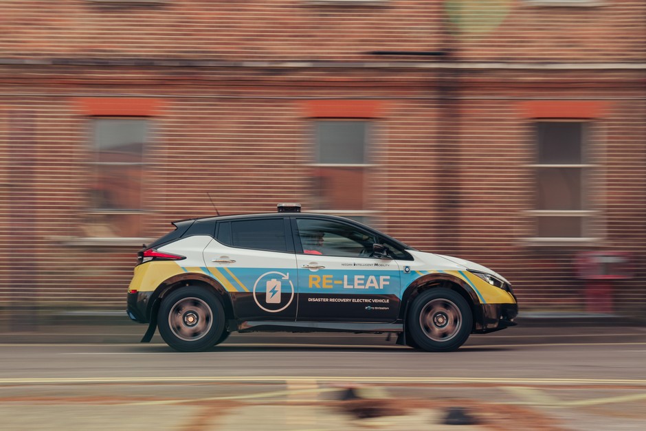 Nissan Re-Leaf – mobilne źródło prądu