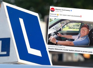 Pan Bogdan będzie zdawał na prawo jazdy 54 raz. Wydał już siedem tys.zł