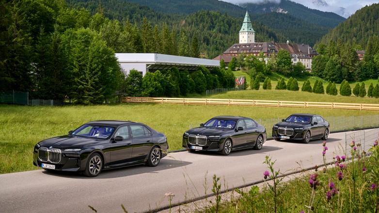 Opancerzone BMW i7