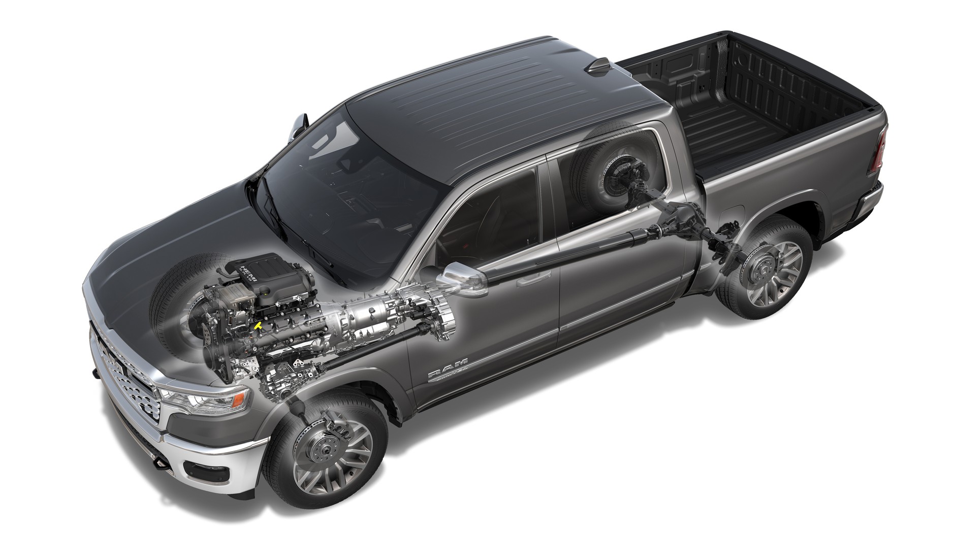 RAM z silnikiem V8