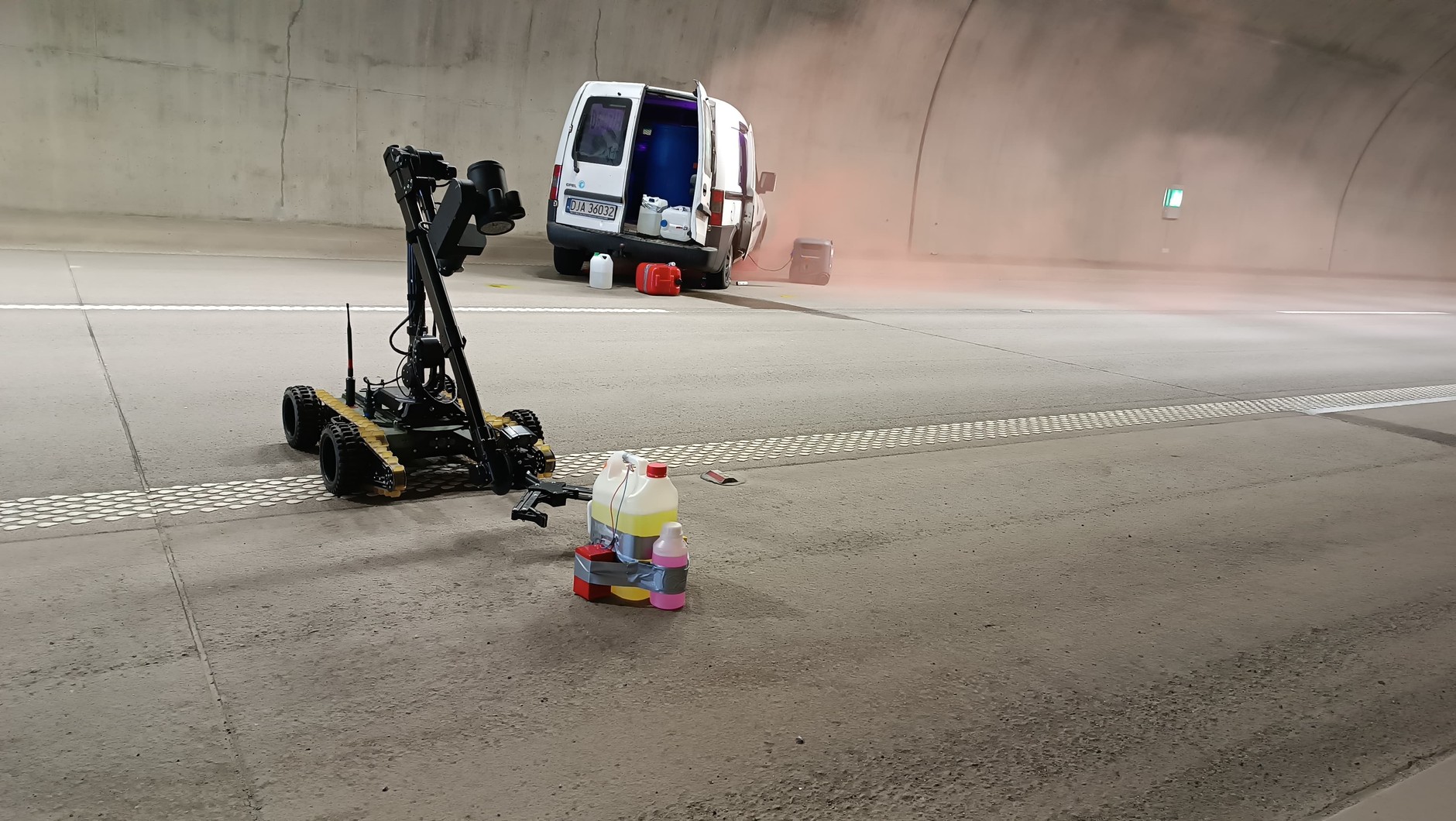 Ćwiczenia służb ratowniczych TUNEL 2025 -10.04.2025