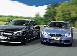 Mercedes A 45 AMG kontra BMW M135i xDrive