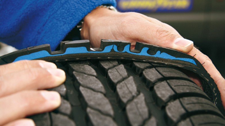 GoodYear OptiGrip - Pierwsza opona o trzech życiach