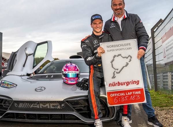 Nowy rekord słynnego Nurburgringu! Nagranie z przejazdu Mercedesa-AMG ONE