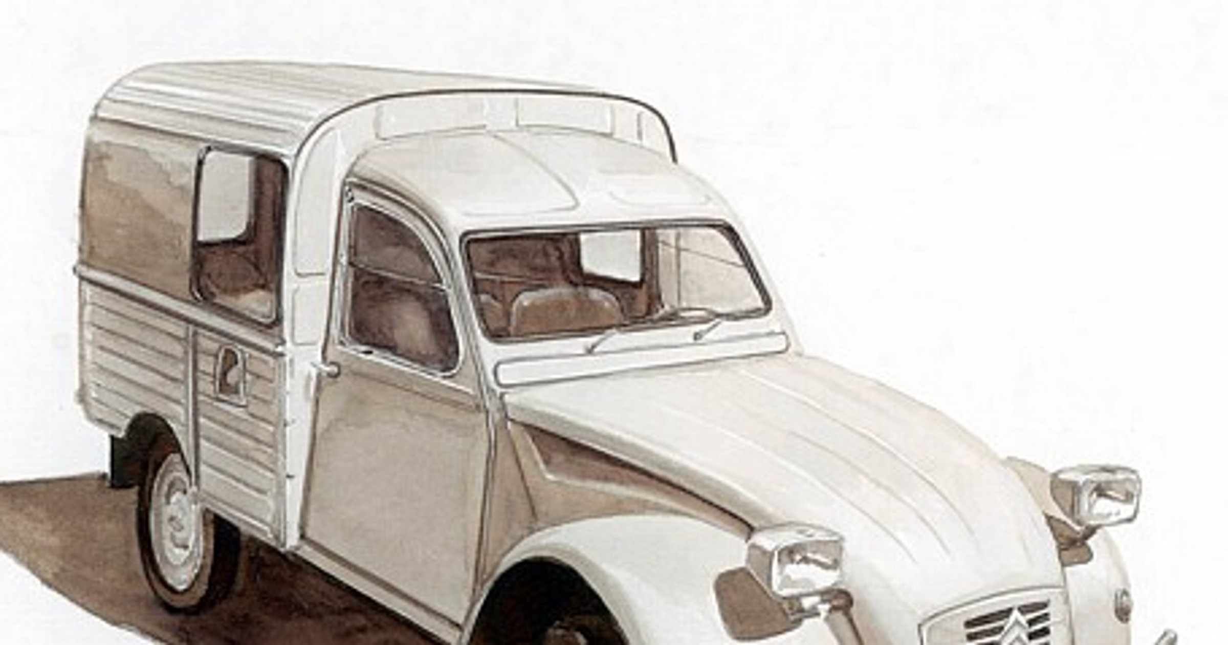 Citroen 2 CV AK Furgon Francja