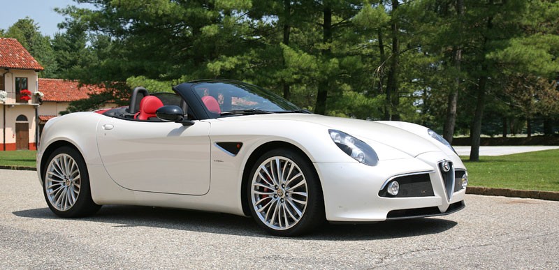 Alfa Romeo 8C Spider: pierwsze wrażenia z jazdy