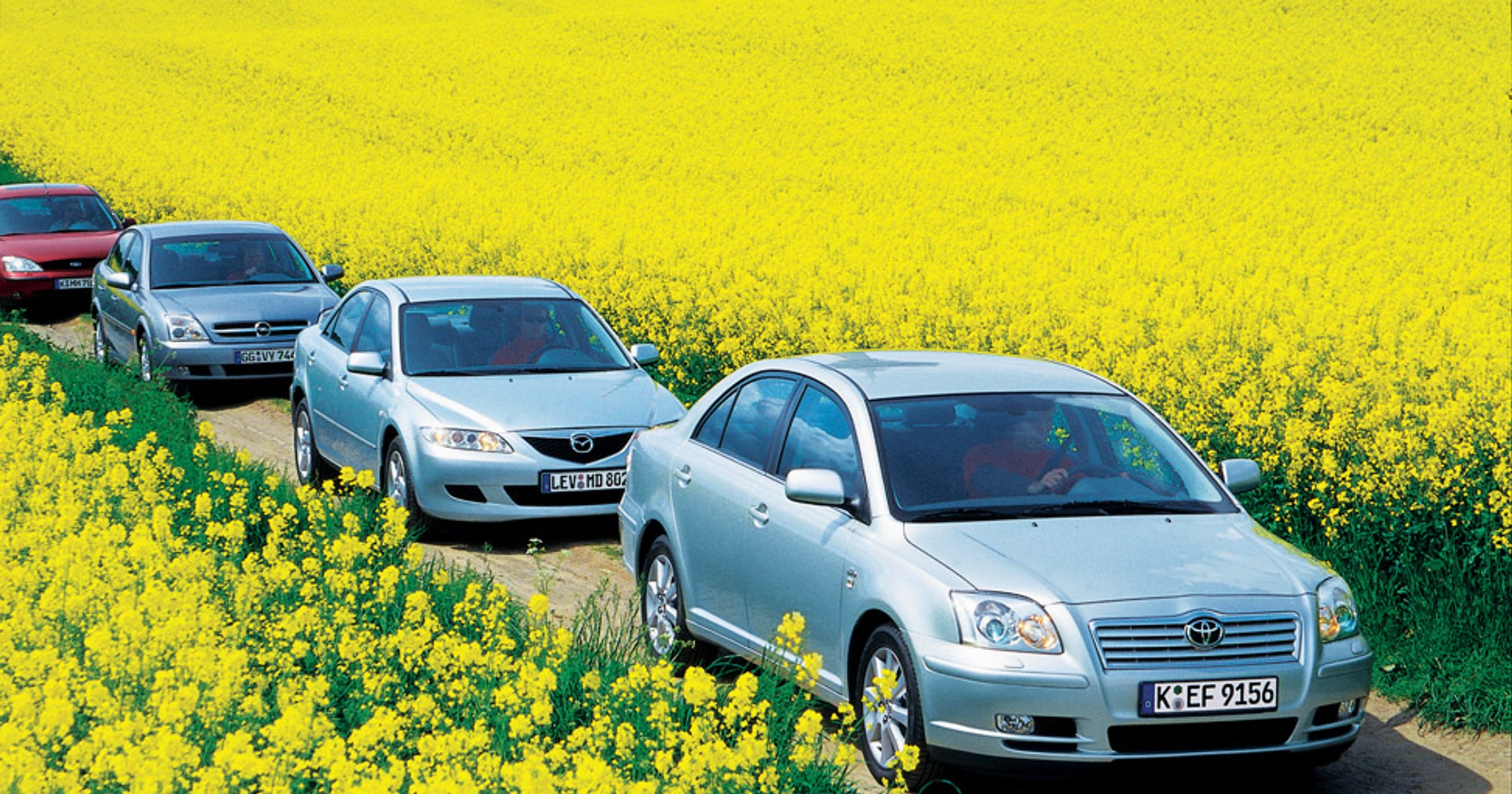 Liczmy nie tylko paliwo: Ford Mondeo II kontra Mazda 6, Opel Vectra C, Toyota Avensis II
