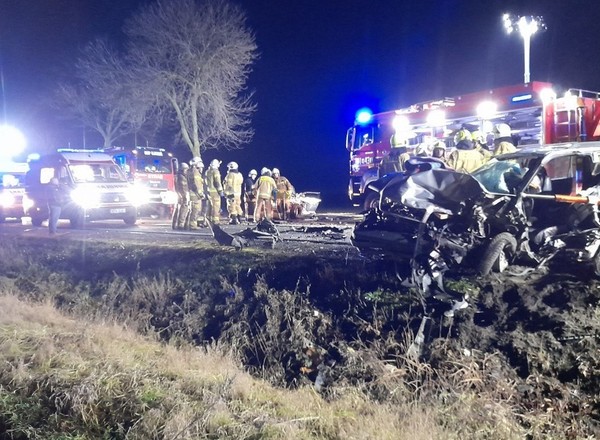 Tragiczny wypadek w Skarżynku. Śmierć poniósł 58-latek