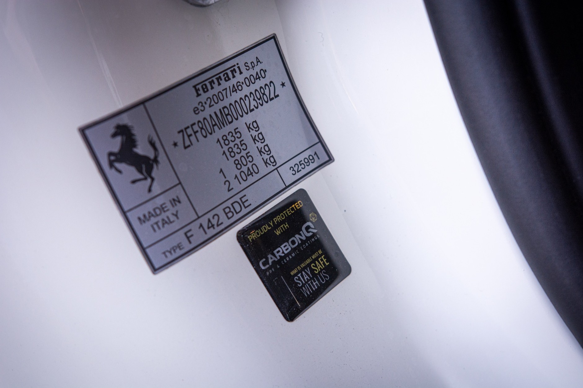 Ferrari 488 Spider Roberta Lewandowskiego