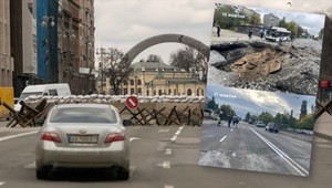 Ukraińcy w błyskawicznym tempie odbudowują drogi zniszczone rakietami [ZDJĘCIA]