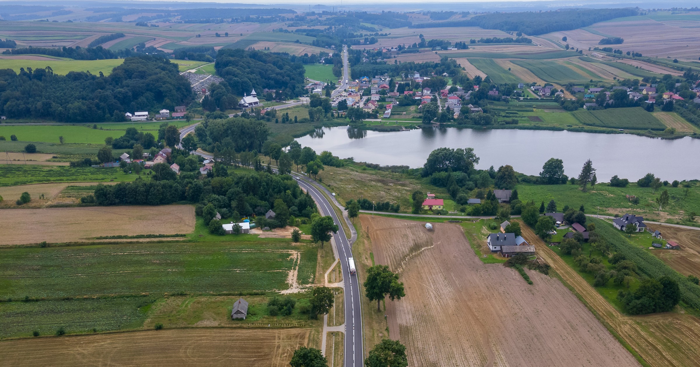 DK17 Zamość - Tomaszów Lubelski, miejscowość Krynice