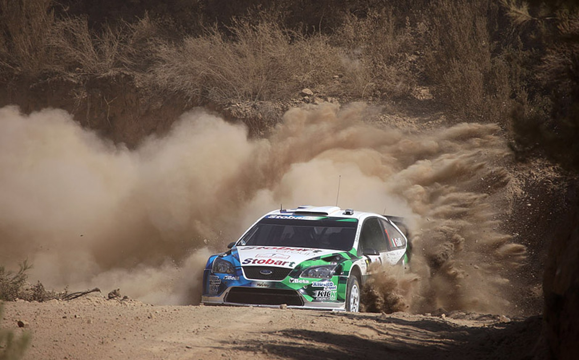 Rajd Turcji 2008: kierowcy Fordów wypuścili Loeba... (relacja z 1. etapu)