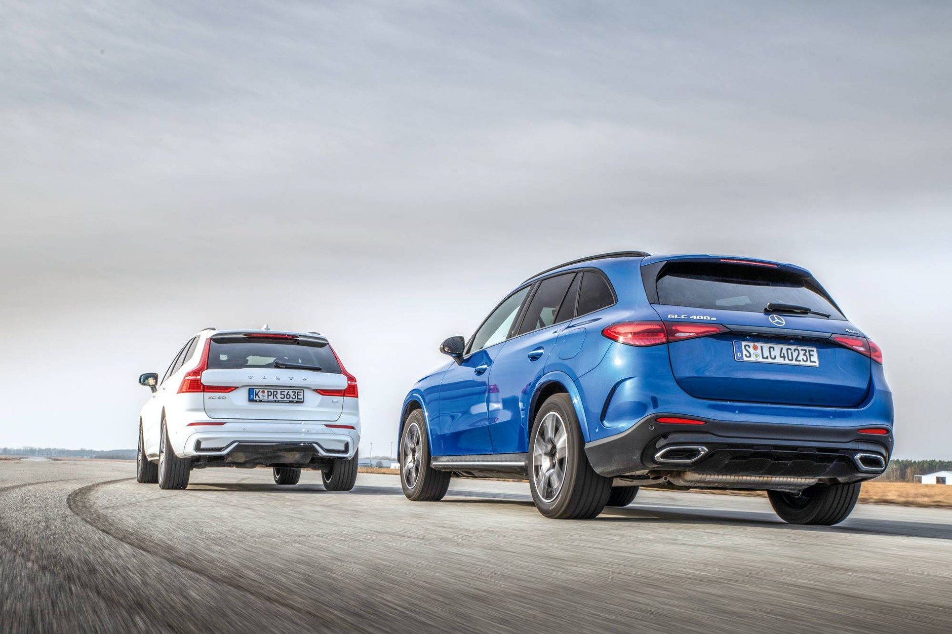 Mercedes GLC kontra Volvo XC60