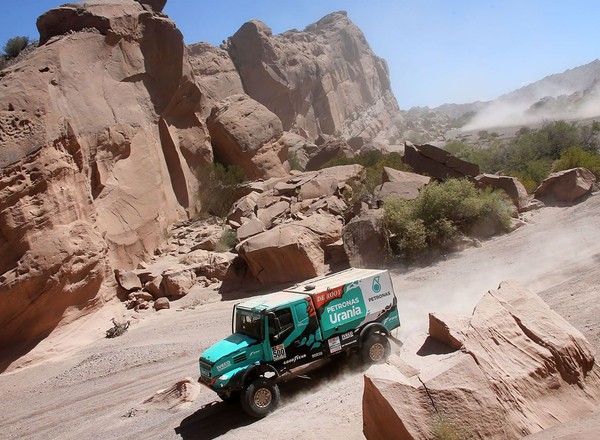 Dakar 2017: Polak z zapaleniem płuc zabrany z trasy (10. etap)