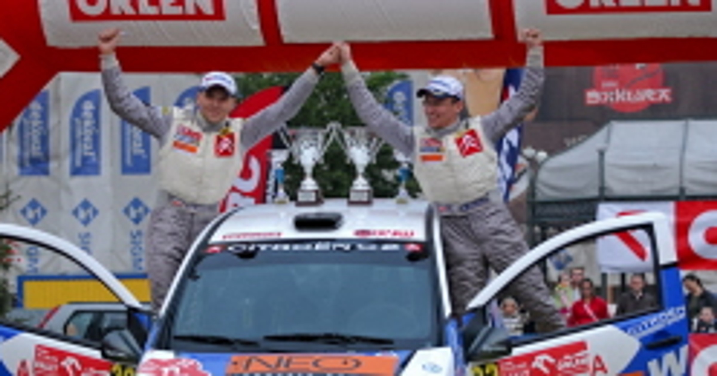 Rajd Orlen 2008: Janek Chmielewski liderem C2-R2 Teams’ Challenge