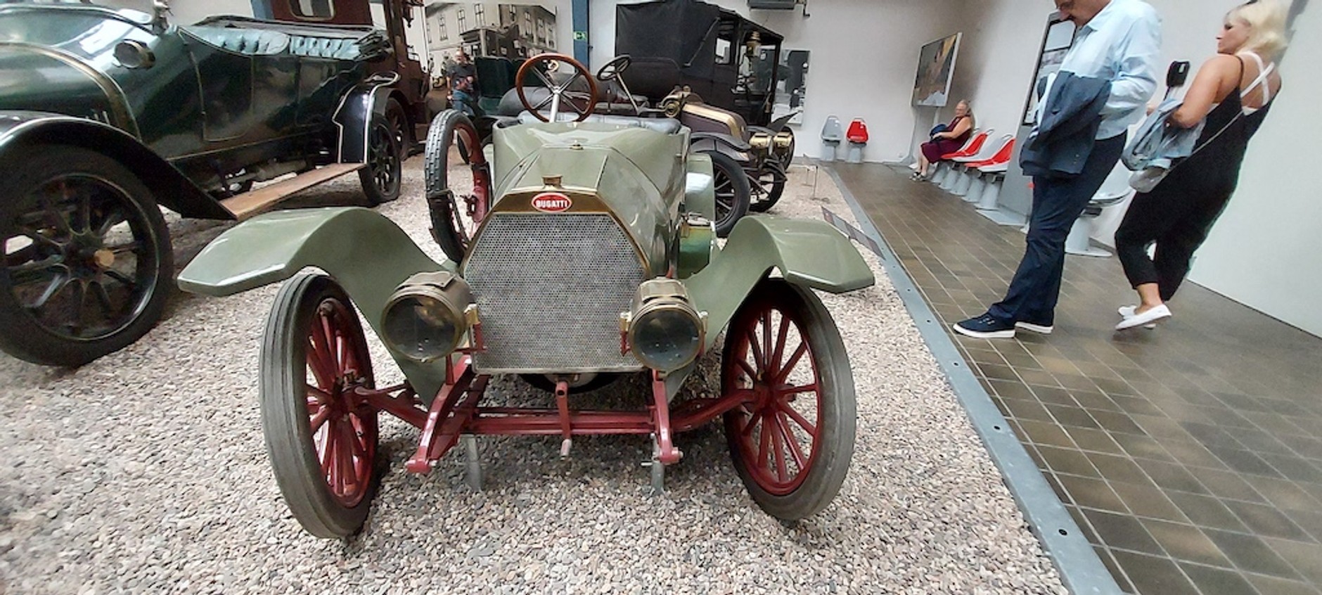 Muzeum Techniki w Pradze. Bugatti 13, 1910 r.