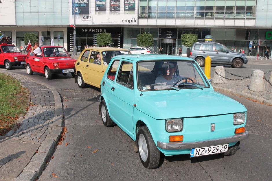 13 Ogólnopolski Zlot Fiata 126p w Warszawie