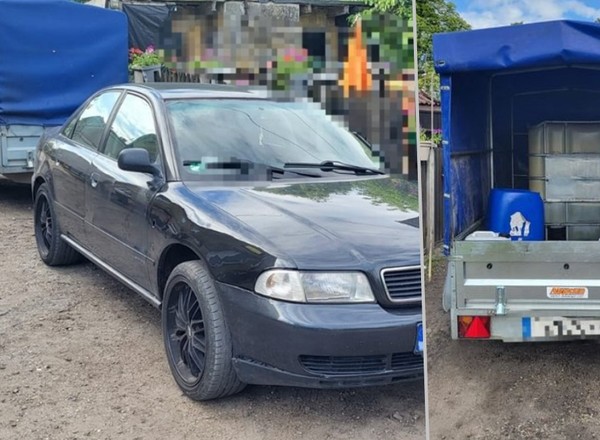 O dwóch takich, co nie płacili za paliwo. Z jednej stacji potrafili ukraść aż 1000 l