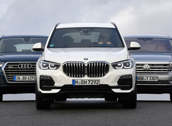 SUV-y z ekstraklasy: Audi Q7, BMW X5 i VW Touareg