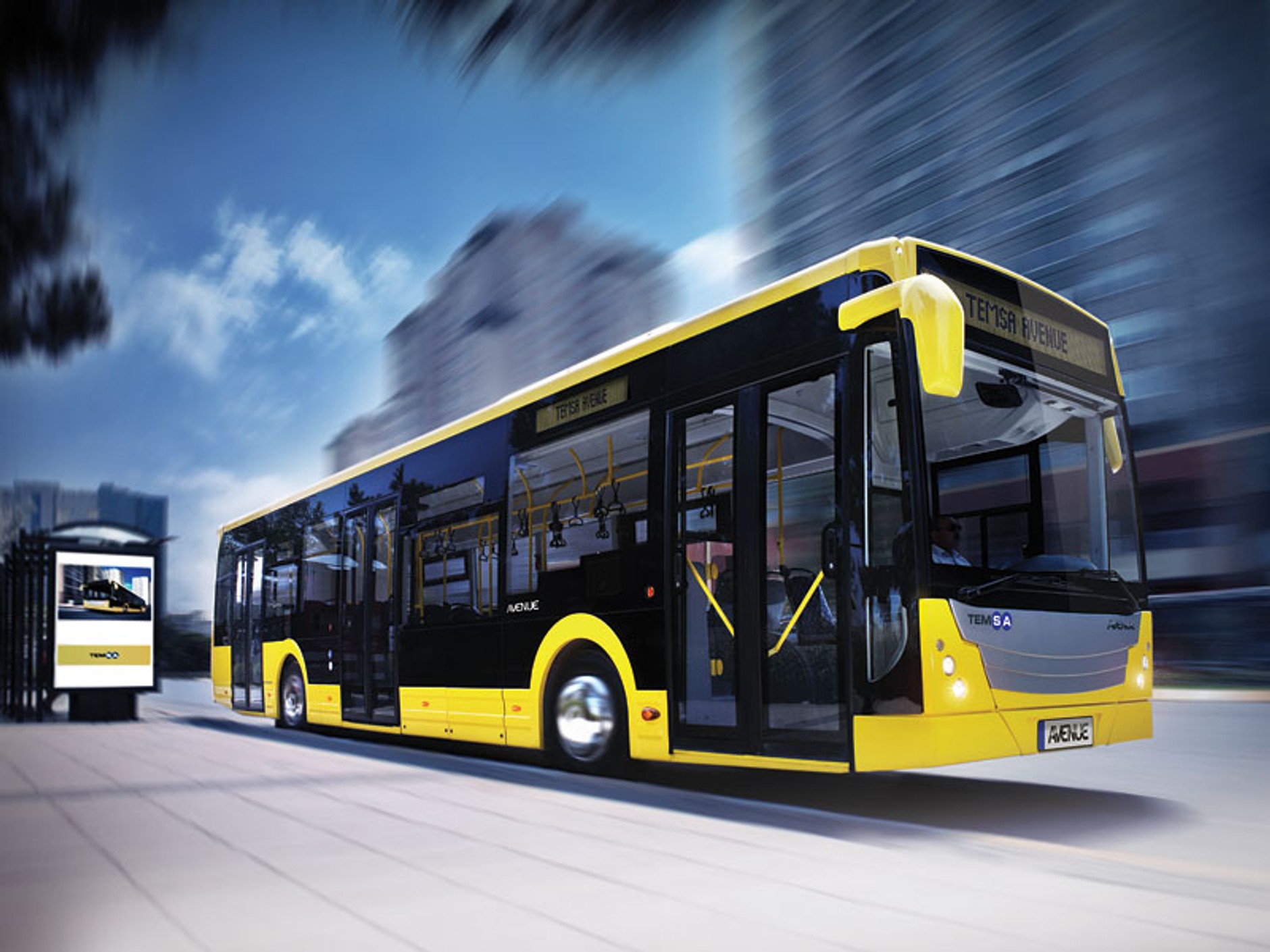 Autobusy Temsa: Představení - Příchod do Česka