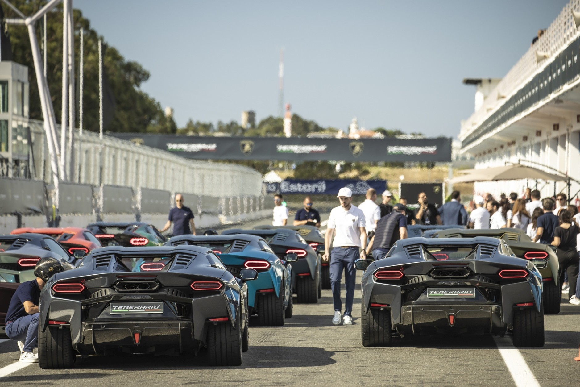 Lamborghini Temerario na torze Estoril