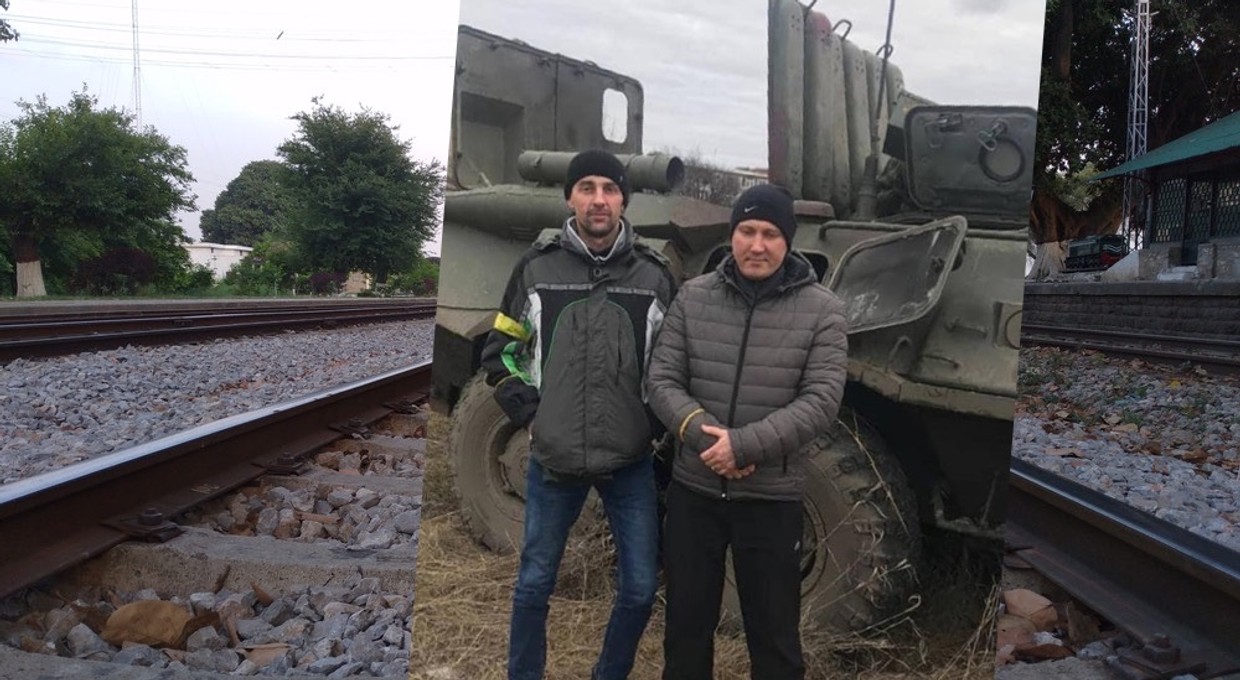 Ukraińscy kolejarze przejęli transporter i doprowadzili do aresztowania jego załogi