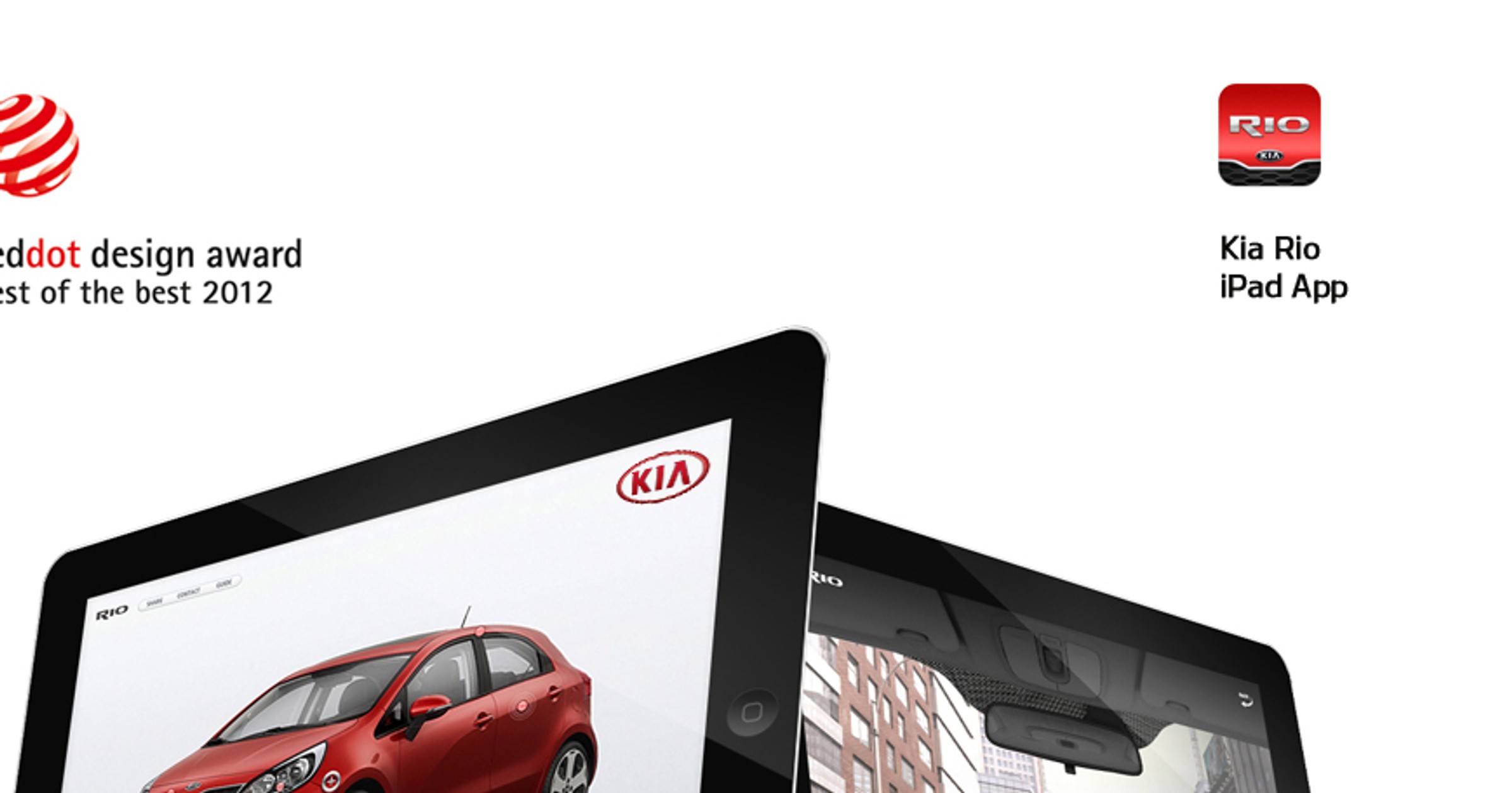Aplikacja „all-new Rio” na iPada wyróżniona w prestiżowym konkursie