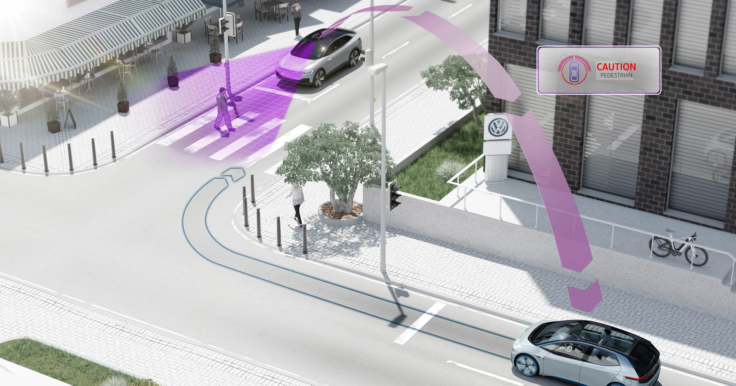 Technologia zastosowana przez Volkswagena opiera się na standardzie IEEE 802.11p (pWLAN)