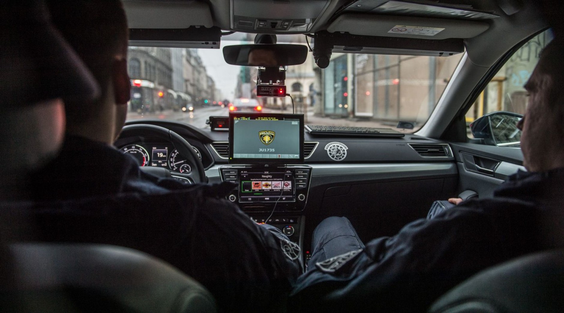 Radiowozy Skoda - Łotwa