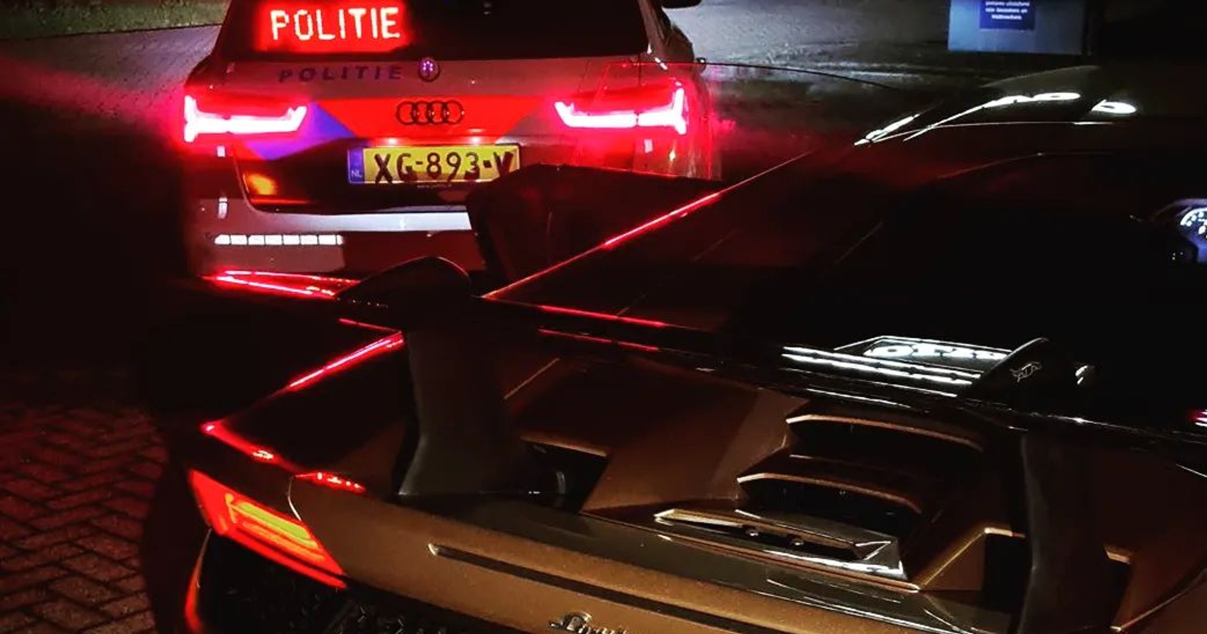 Holenderska policja zatrzymała Lamborghini 32-letniego multimilionera