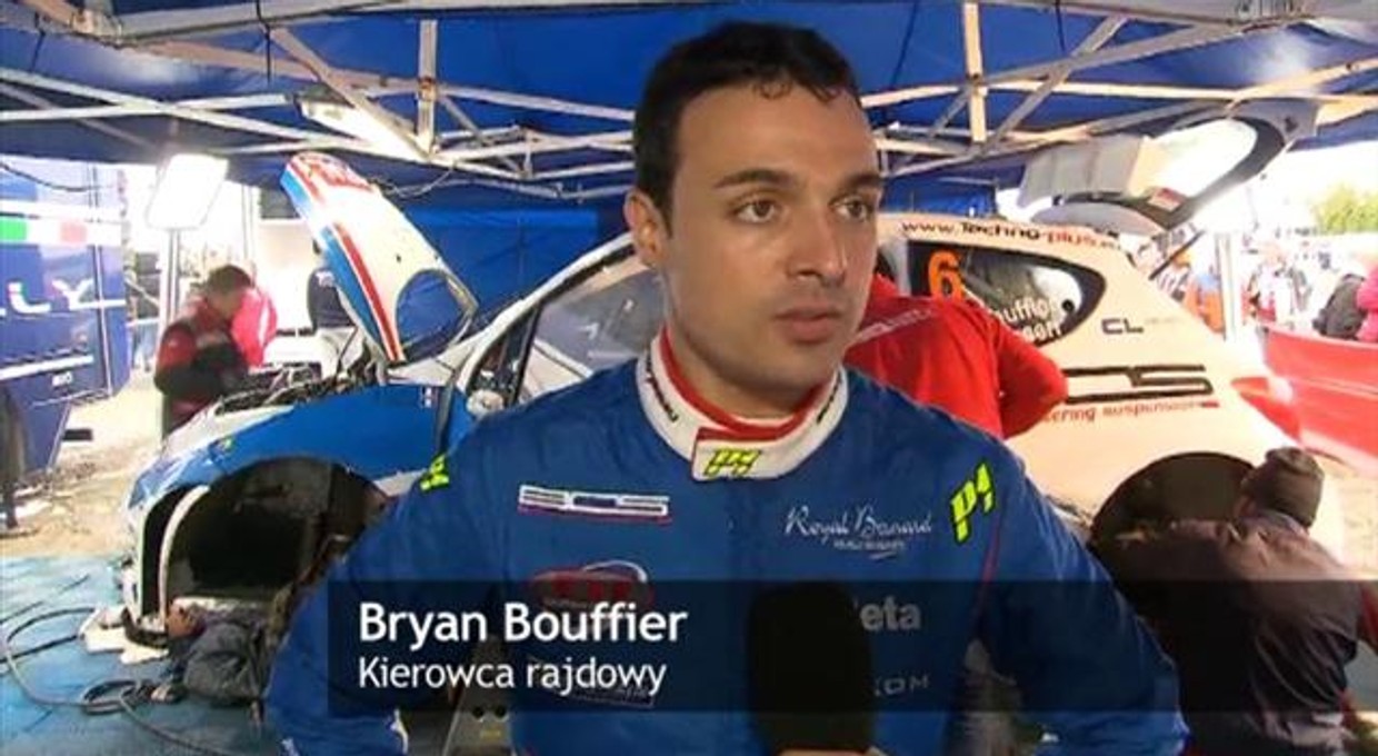 Rajd Polski: Bryan Bouffier trasa jest śliska