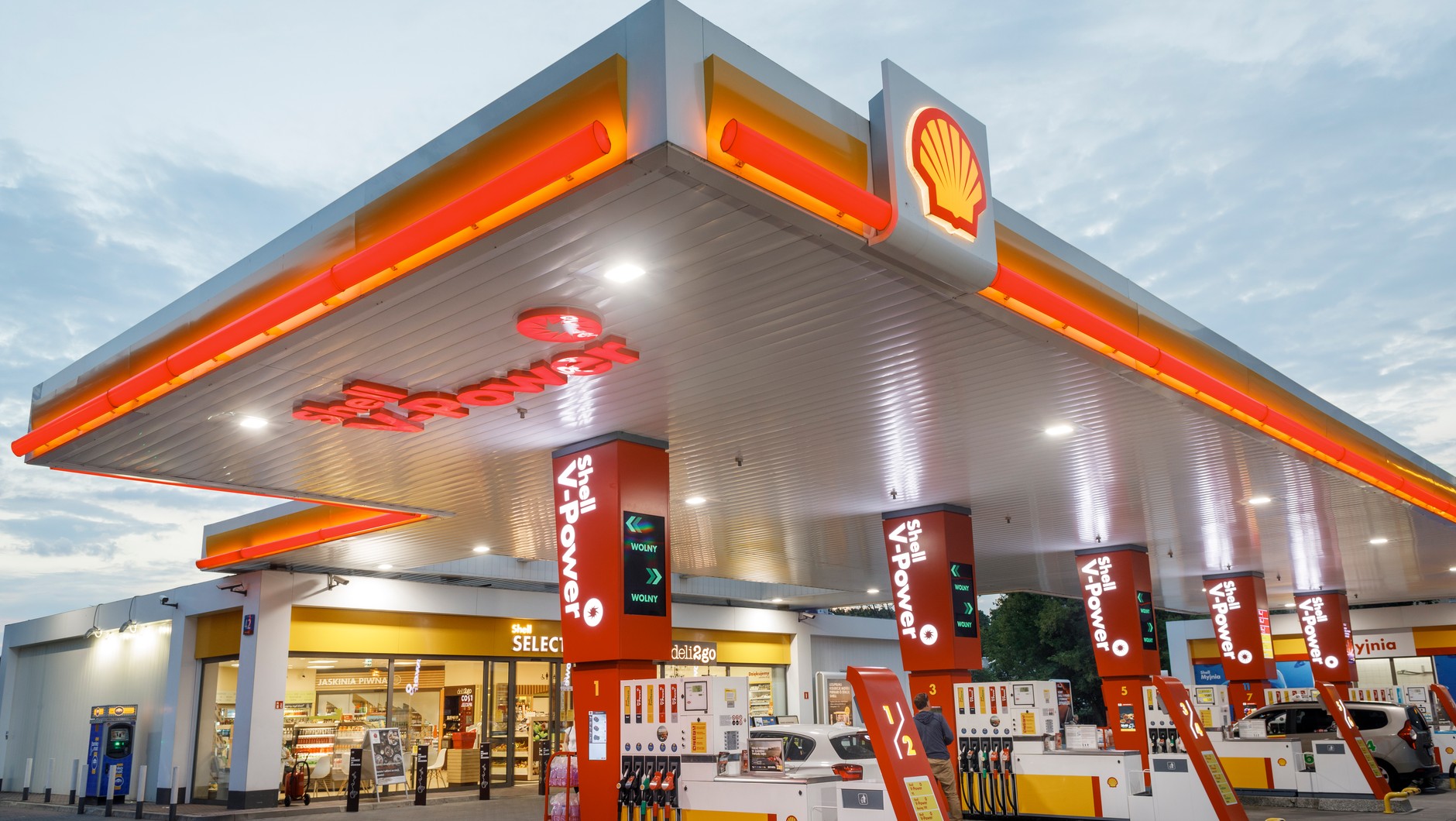 Stacja paliw Shell