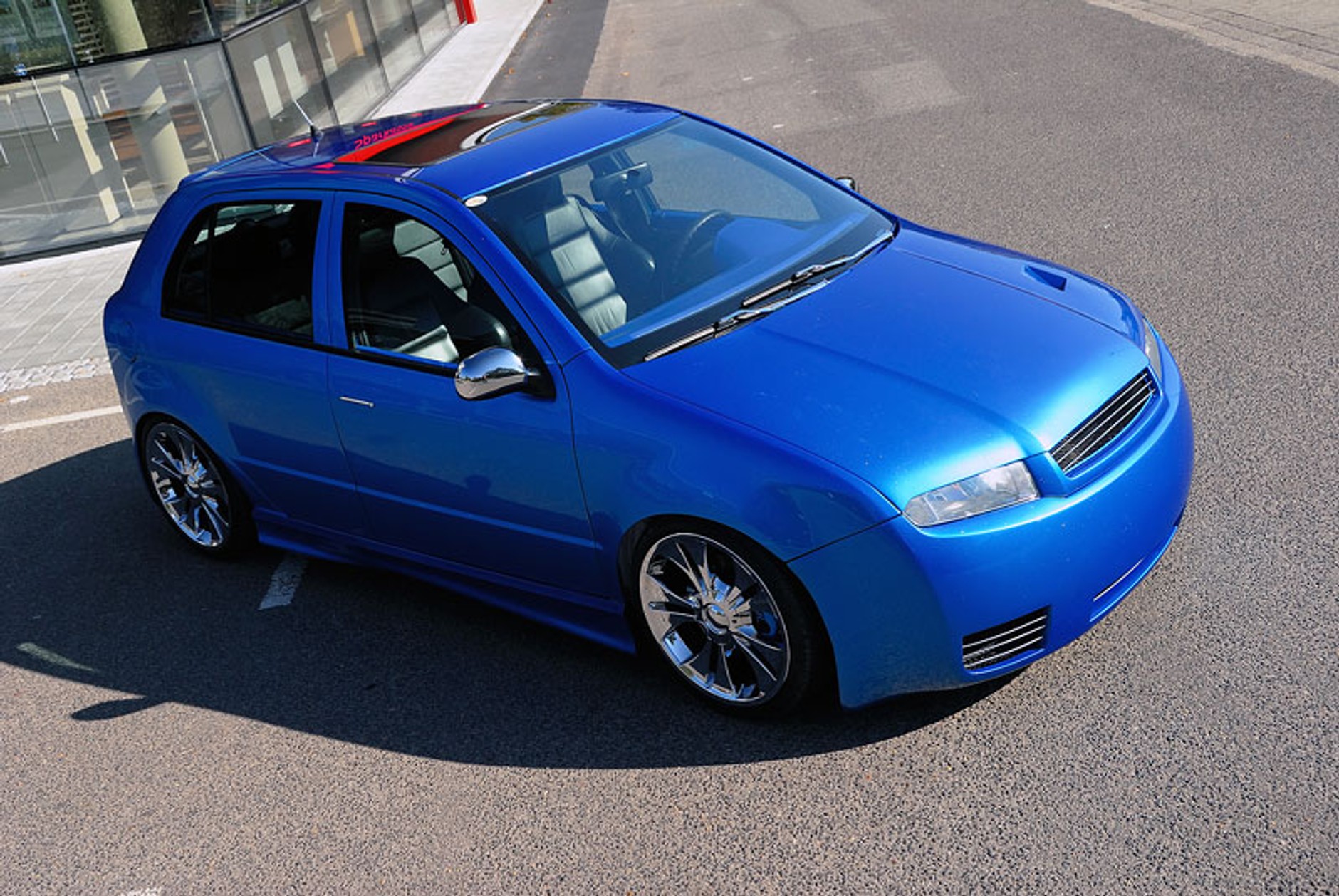 Garaż tunera: Škoda Fabia 1,8 Turbo – smerfny hatchback
