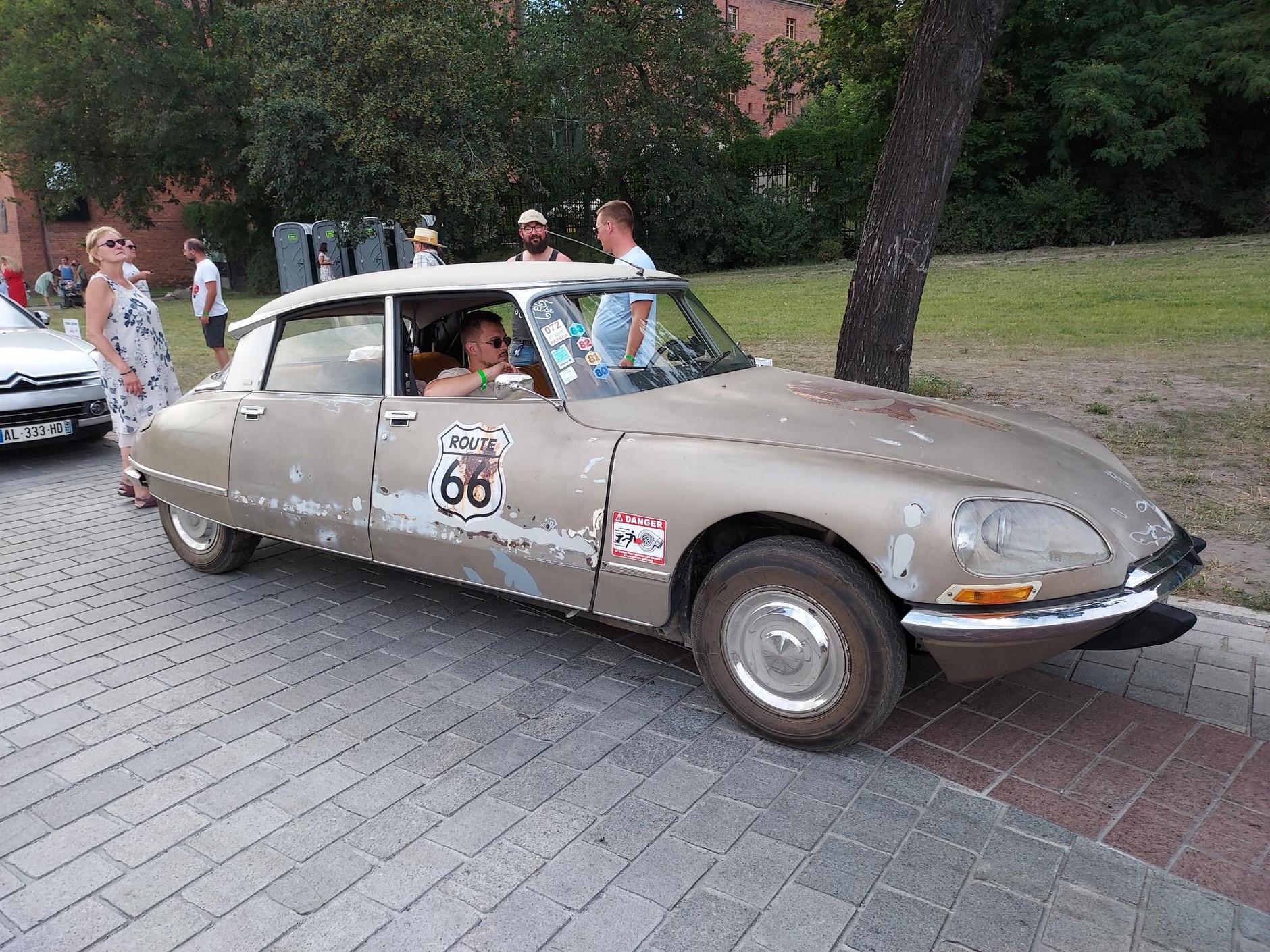 Zlot Citroenów w Toruniu