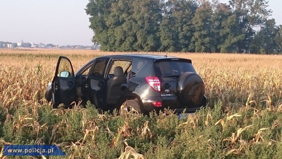 Odzyskana Toyota RAV 4
