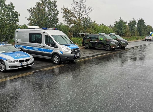 Polska drogówka kontroluje kierowców w Niemczech