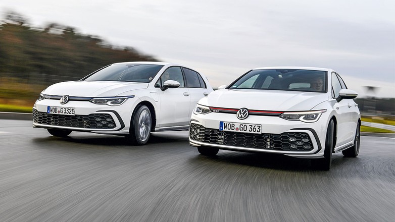 Volkswagen Golf GTE kontra Volkswagen Golf GTI