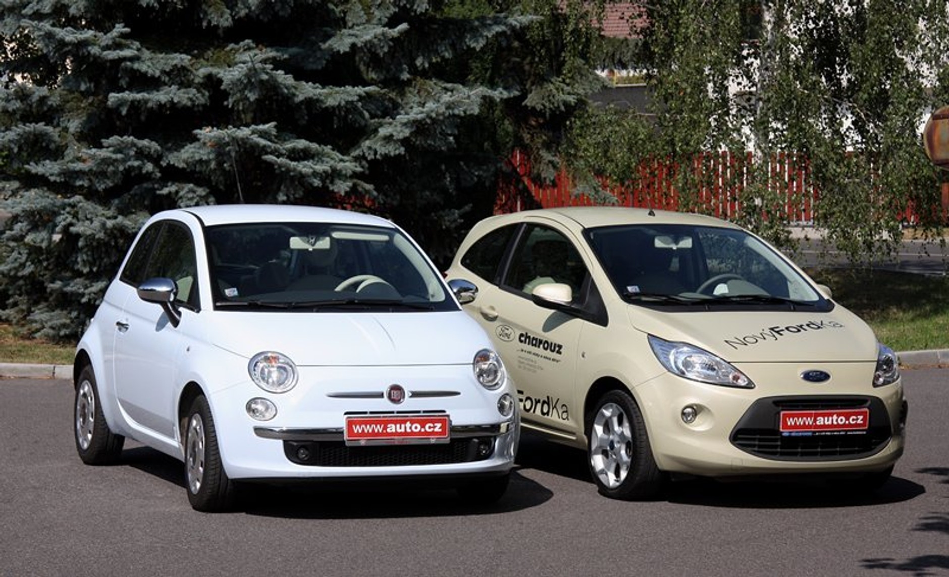 Test: Fiat 500 1,2 (51 kW) vs. Ford Ka 1,2 (51 kW) – Malá piva